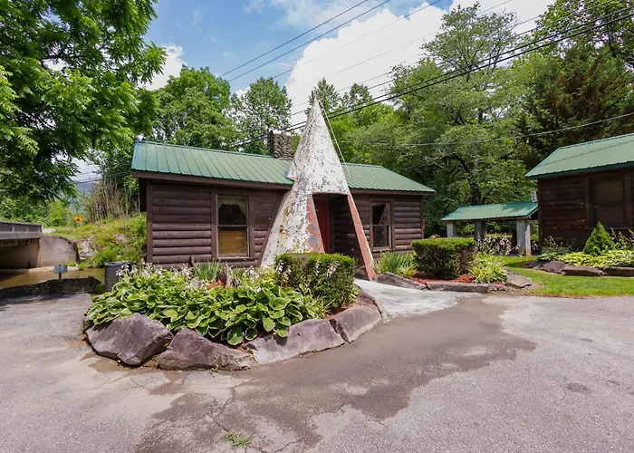 Qualla Cabins And Motel Cherokee Near Casino Whittier